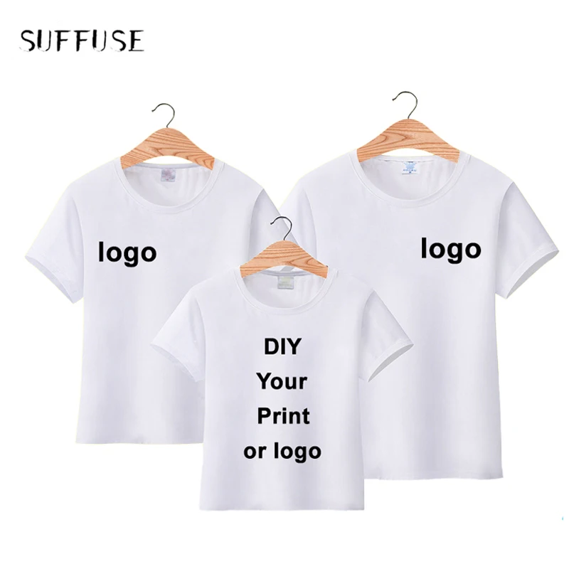 Özelleştirmek T-Shirt Baskı LOGOSU / Fotoğraf / Metin DIY Tasarımınızı Yazdırın Erkek / Kız DIY Tee Gömlek Tops Arkadaşlar için Hediye Aile 2022 Yeni 0