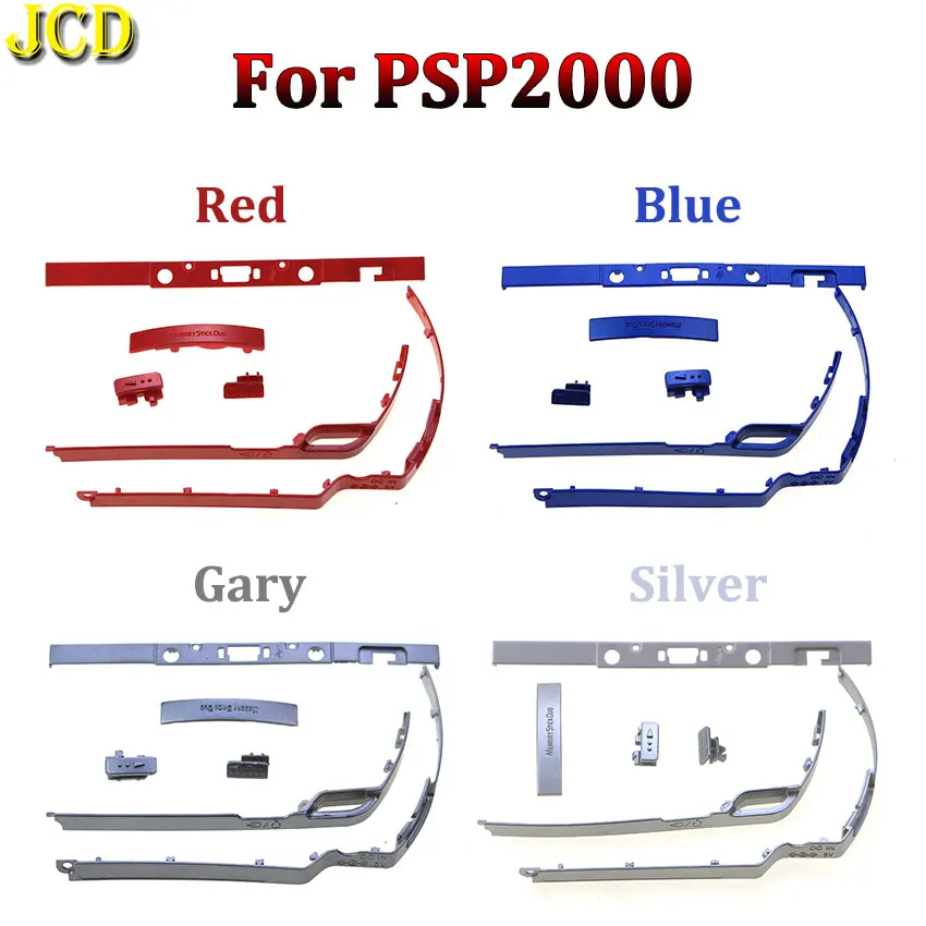 JCD Plastik Düğme Çerçeve On / OFF güç düğmesi Şeridi İçin PSP2000 PSP 2000 Konut Kabuk Plastik Çerçeve WİFİ Anahtarı 0