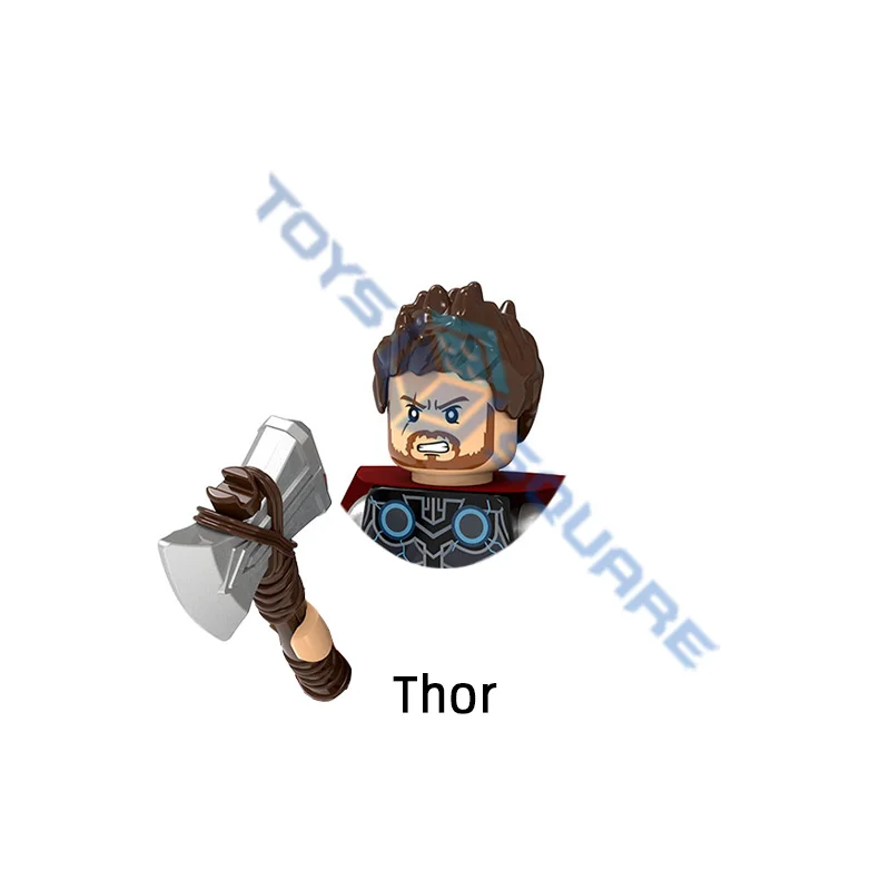 Thanos Süper Demir Thor Doktor Kaptan Savaş Makinesi Garip Adam Amerika Groot Modeli Yapı Taşları MOC Tuğla Seti Hediyeler Oyuncaklar 1