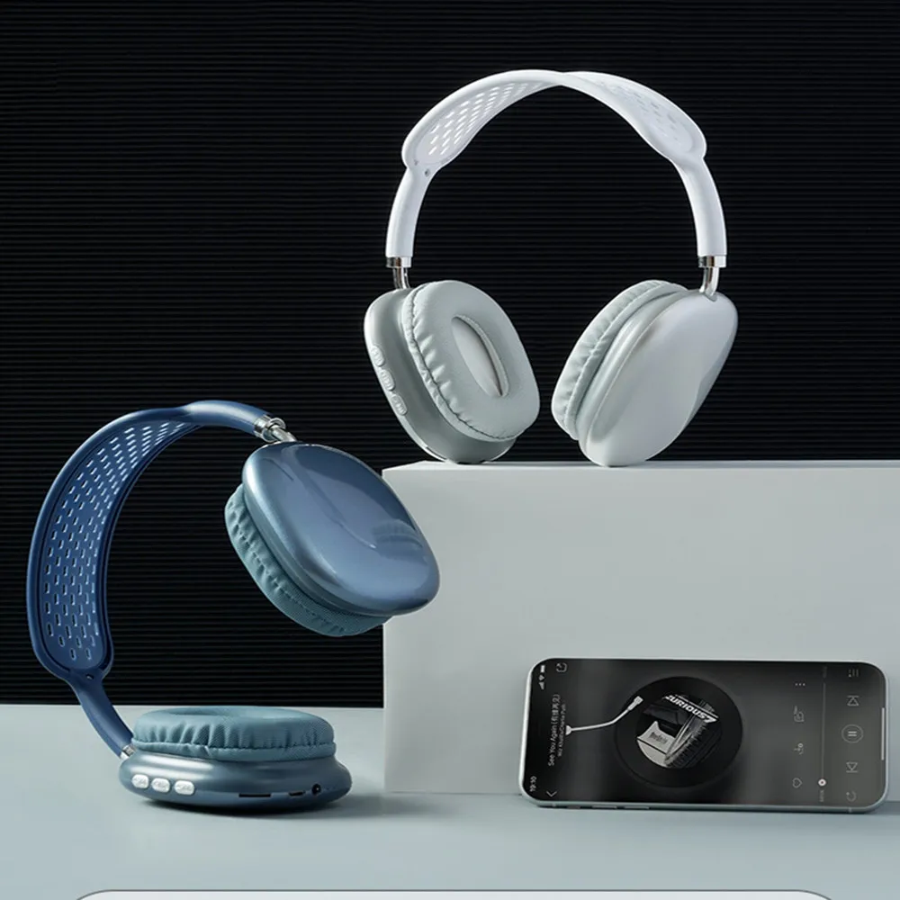 Kulaklıklar kablosuz bluetooth Kulaklık Kulaklık Bluetooth Kulaklık Cep Telefonları İçin TWS Kulaklık Oyun Mikrofon İle Kulak Üzerinde 2