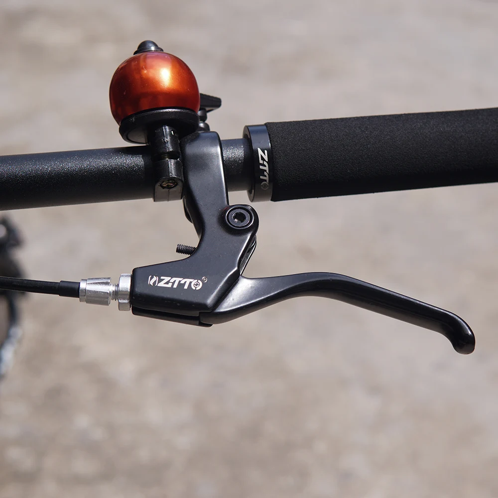 ZTTO 1 çift MTB alüminyum alaşımlı bisiklet fren kolu dağ bisikleti V fren dağ bisikleti mekanik kablo disk fren 2