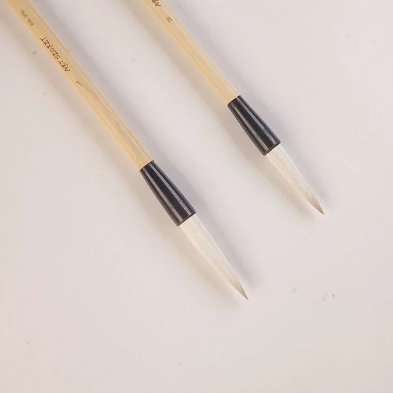 ArtSecret BW-300 Yüksek Dereceli Çin Kaligrafi Fırçası Hattı Kalem Suluboya Resim Keçi Kılı Sanatçı Akrilik Sanat Aracı Malzemeleri 3