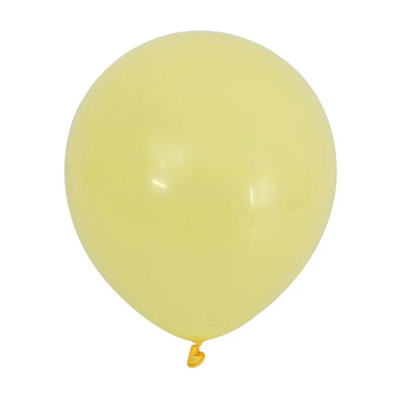 133 adet / takım Macaron Mavi Sarı Pastel Balonlar Kemer Seti Bebek Duş Doğum Günü Düğün Parti Balon Arka Plan Dekor Malzemeleri 4
