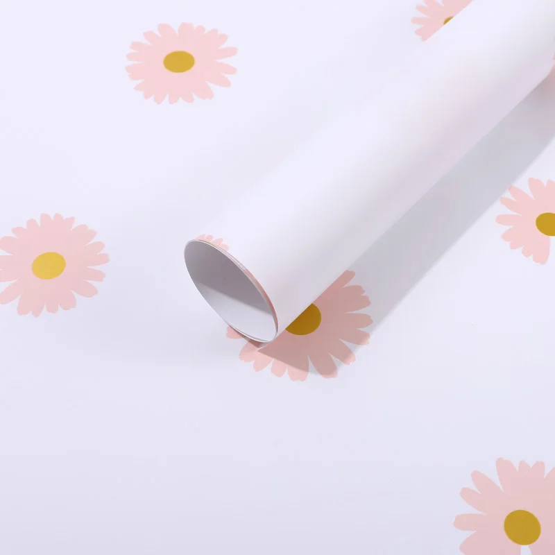 20 Adet Papatya Desen Taze Serisi Kalınlaşmak Ouya Kağıt Kore Çiçek Ambalaj Kağıdı Çiçek Malzeme 5