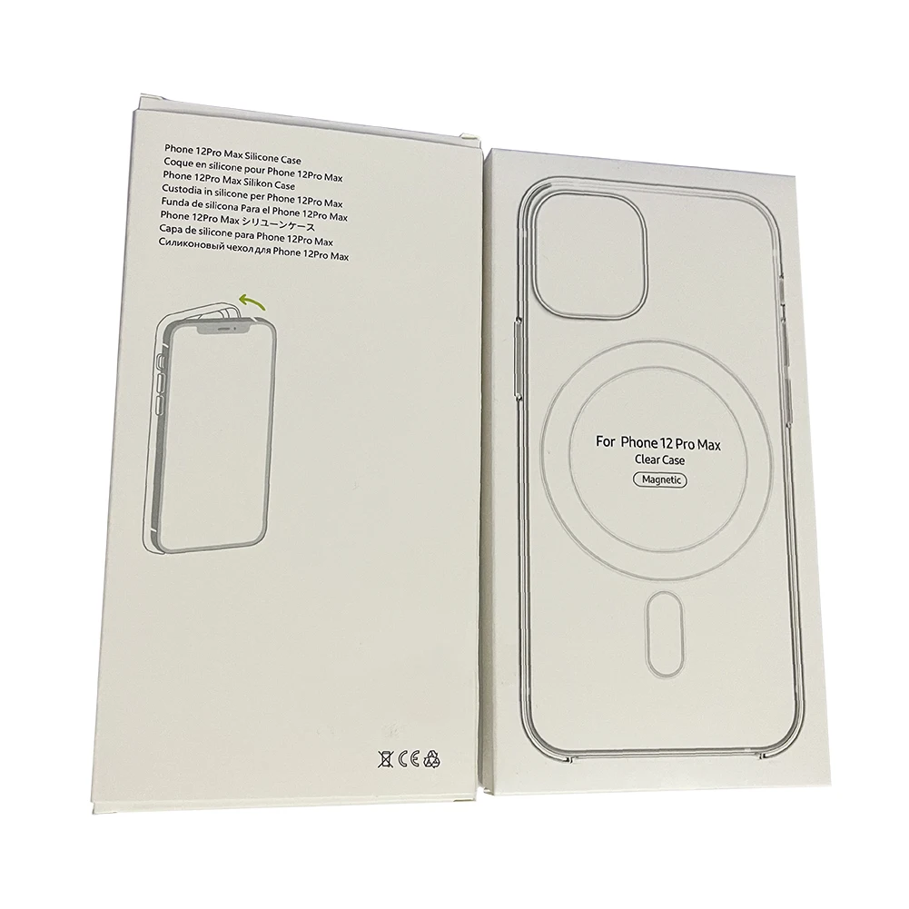Temizle Manyetik Kılıf iPhone 14 Pro Max 13 11 12 funda Magsafe İçin Kapak Kablosuz Şarj TPU PC Darbeye Dayanıklı Şeffaf 5