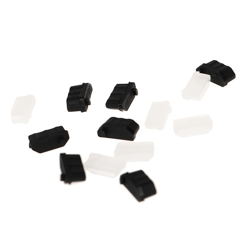 10 adet Koruyucu Kapak Kauçuk Kapakları Anti Toz Fiş Kapağı HDMI Dişi Toz Fişi Stoper Dizüstü toz geçirmez Bilgisayar Aksesuarları 5