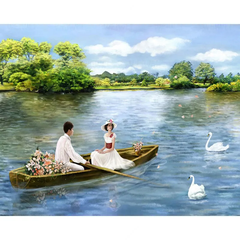 Düğün Hediyeleri Çift Elmas Boyama Yeni El Sanatları 5D Dıy Çapraz Dikiş Romantik Çift Öpücük Kucaklama Elmas Nakış Mozaik 5