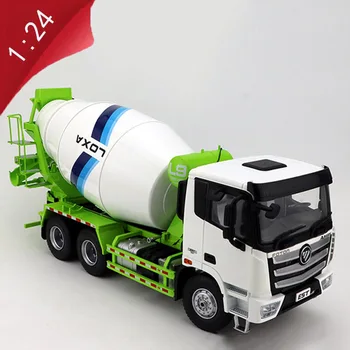 1/24 ölçekli Die-cast metal alaşım diecast EST karıştırma tankı kamyon Reza LOXA beton mikser kamyonu modeli yetişkin erkek çocuk oyuncakları hayranları hediye gösterisi