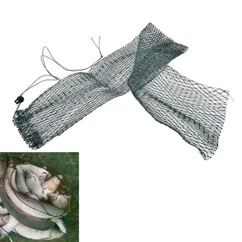 1 Adet Katlanabilir Balık Ağları Balık Pot Tuzak Filet De Peche Rete Pesca Balık Kurutma naylon balıkçılık net Creels