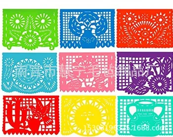 20 * 30 cm Meksika Parti Keçe Sutyen Çiçek Parti Malzemeleri Meksika Bayrağı Afiş Parti Süslemeleri Temalı Olay Günlük Dekorasyon