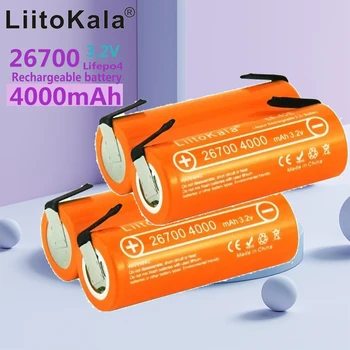 24 V için 3.2 V e LiitoKala Li-40D 26700 yüksek performanslı lityum-ion şarj edilebilir pil teknoloji: lityum hücre-bisiklet powe +DİY Nikel levhalar