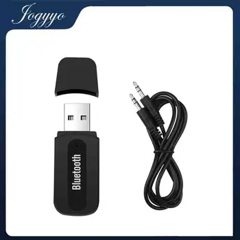 3.5 mm USB Jack Bluetooth Uyumlu Kablosuz Aux Araç Ses Alıcısı A2DP Müzik Alıcısı Adaptörü için Android / ios cep telefonu telefon