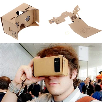 3D Google Karton Gözlük VR Sanal Gerçeklik iphone cep telefonu Yüksek Yapılandırma Yeni Tip