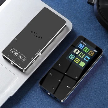 8/ 32GB MP3 Çalar 3.5 mm Jack Walkman MP3 Çalar Bluetooth uyumlu 5.0 MP4 Çalar w / E-kitap Kaydedici Müzik Çalar Öğrenci için