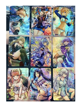 9 adet / takım ACG Zarif Kız Kader Fgo Kader / büyük Sipariş Kırılma No. 2 Seksi Kızlar Hobi Koleksiyon Oyunu Anime Koleksiyon Kartları