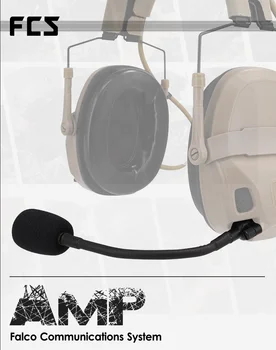 Amp Taktik Gürültü Azaltma Kulaklık Mikrofon Mreplacement