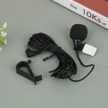 Araç Ses Mikrofon 3.5 MM Jack Tak Mikrofon Stereo Mini Kablolu Harici Mikrofon