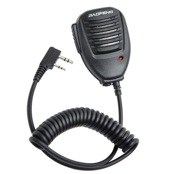 Baofeng Walkie Talkie Hoparlör Mikrofon Mikrofon PTT Taşınabilir İki Yönlü Telsiz için UV - 13 pro UV-5R UV-10R UV5R UV-S9 artı 2022 Yeni Sıcak