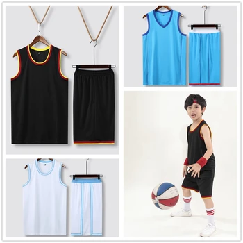 DIY Özel ve baskı basketbol forması çocuklar, erkek basket topu forması seti, Gerileme Formaları, yüceltilmiş basketbol üniforması