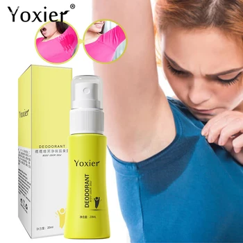 Doğal Taze Deodorant Sprey Antiperspirant Kaldırmak Vücut Koku Kalıcı Koku Besler erkek kadın Cilt Bakım Ürünleri 20 ml