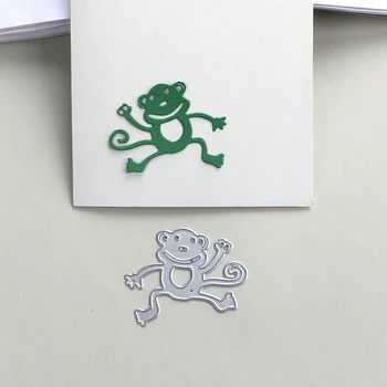 DUOFEN METAL KESME ÖLÜR ağaç kurbağaları bullfrog stencil DIY koleksiyon defteri kağıdı Albümü 2019 yeni