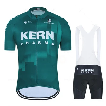 Etxeondo Kern Takımı 2022 Yaz Bisiklet Jersey Seti Bisiklet Kısa Kollu MTB Spor Bisiklet Giyim Ropa Maillot Ciclismo Hombre Kiti