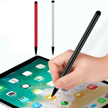 Evrensel Stylus Kalem Kauçuk Uç Kapasitif Kalem Hafif Tablet İçin iPad İçin iPhone İçin Samsung İçin Huawei İçin Xiaomi