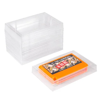 FC Temizle Kakma Plastik Insert İç Tepsi Nintendo Famicom Oyunları için Yedek Vitrin