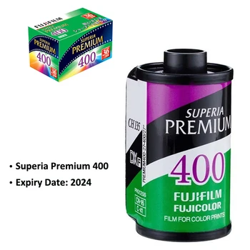 Fujifilm Superia Premium 400 Renkli 35mm Film için 135 Format Kamera için 36 Pozlama (Xtra 400 Yükseltme Sürümü) - Son Kullanma Tarihi:2024