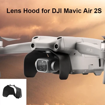 Gimbal Kamera Lens Hood Güneşlik DJI Mavic Hava için 2S lens kapağı koruyucu bone parlama Önleyici Guard DJI Hava 2S Drone Aksesuar
