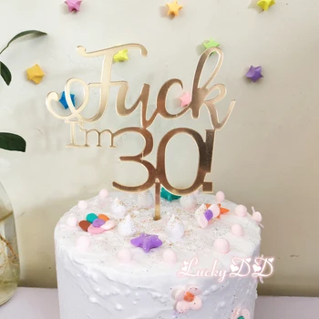 I'm 30!30 kek topper,30th doğum günü partisi dekorasyon, otuz kek topper, Fotoğraf Sahne, 30th doğum günü hediyesi, Yıldönümü