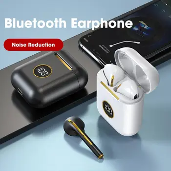 J18 X1 TWS Bluetooth Kulaklık Akıllı Gürültü Azaltma kablosuz kulaklıklar Stereo Kulaklık Spor Kulaklıklar