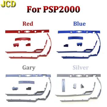 JCD Plastik Düğme Çerçeve On / OFF güç düğmesi Şeridi İçin PSP2000 PSP 2000 Konut Kabuk Plastik Çerçeve WİFİ Anahtarı