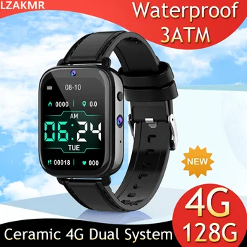 LZAKMR akıllı saat Android 9 Erkekler kadınlar Z20 Smartwatch 2023 GPS 4G 128G WİFİ 1.75