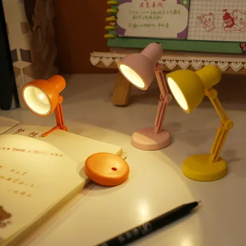 Mini Taşınabilir Led Kitap ışıklı uyarı işareti Kitap Okuma Gece Lambası Küçük Masa Lambası Sıcak Beyaz Göz Bakımı Booklight Çalışma Aksesuarı