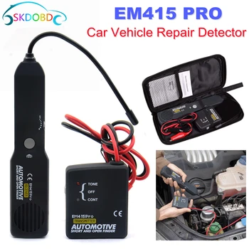 Profesyonel Otomatik kablo tel Tracker Kısa ve Açık Devre Bulucu Test Cihazı EM415 PRO otomobil araç Tamir Dedektörü EM415PRO 6 - 42V DC