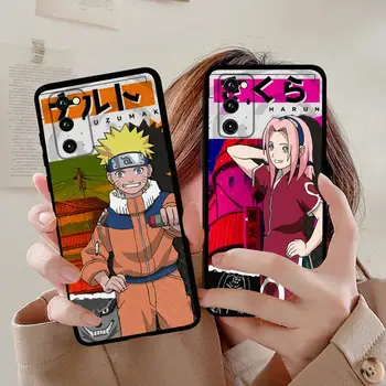 Sıcak Anime Uzumaki Naruto Hatake Kakashi Oyuncaklar Telefon Kılıfı İçin Samsung Galaxy A73A53 A13 A03S A52A72 A12 A81 A30 A32 A71 A51 A31 5G