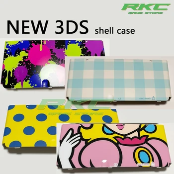Sınırlı Sürüm Alt Shell Kılıf Kapak E Yan Alt Faceplate Değiştirme Yeni 3DS new3ds Konsolu