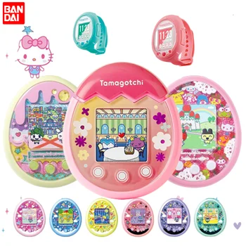 Tamagotchi Bandai Orijinal Pıx Elektronik Pet Makine Renkli Ekran Oyun Konsolu Oyuncaklar Çocuklar Sevimli Çocuklar Doğum Günü Hediyesi Karşılar 