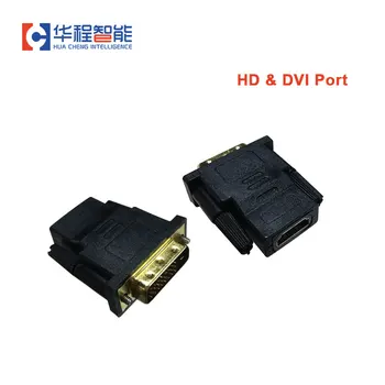 Tek DVI Adaptörü 90 Derece 4K DVI Genişletici Erkek dişi konnektör HDTV Dizüstü Video macbook adaptörü Genişletici