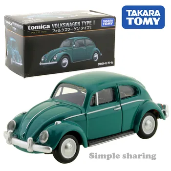 Tomica Takara Tomy Merkezi Orijinal Premium Volkswagen Tip I Araba Sıcak Pop Çocuk Oyuncakları motorlu taşıt Diecast Metal Model Koleksiyon