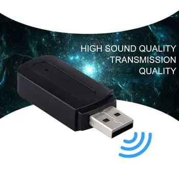 USB araç adaptörü 3.5 mm Alıcı Kablosuz AUX Ses MP3 Müzik Çalar Handsfree Araç Aracı USB Araç Kablosuz Alıcı Adaptörü