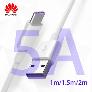 USB Tipi C 5A Kablosu Hızlı Şarj Süper Şarj için Huawei P20 P30 Mate 20 v30 Onur 20 samsung A50 S20 Xiaomi mi 10 redmi k20 k30