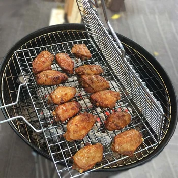 Yapışmaz ızgara sepeti ızgara örgü Mat et sebze biftek piknik parti barbekü Mat aracı ısıya dayanıklı ızgara sac astar