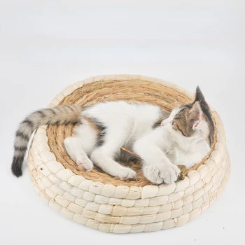 Yeni Hasır dokuma Kedi Kumu Ped Tavuk Kumu Büyük Kedi Tırmalama Panosu Kedi Oyuncak Tavşan Kumu Kaz Kumu Butik Kedi Kumu