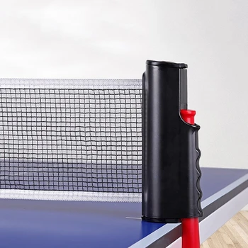 Yeni Her Yerde Geri Çekilebilir pinpon masası tenis ağı Sonrası Net Raf Spor Egzersiz Aksesuarları Ekipmanları Taşınabilir Yedek