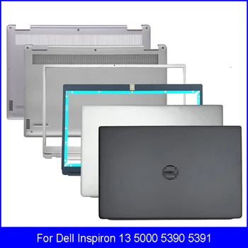 Yeni Laptop LCD arka kapak Dell Inspiron 13 5000 5390 5391 Serisi İçin Ön Çerçeve alt kılıf kapağı Menteşeleri Üst Durumda 0FYVMM 02XFJC
