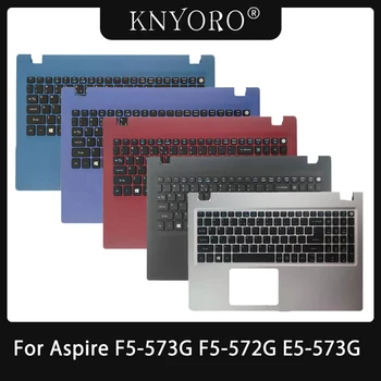 YENİ Acer Aspire F5-573G F5 - 572G E5-573G E5-574G 552 532 575 Laptop Palmrest Kapak Üst Üst Kılıf ABD Klavye ile Siyah Kırmızı