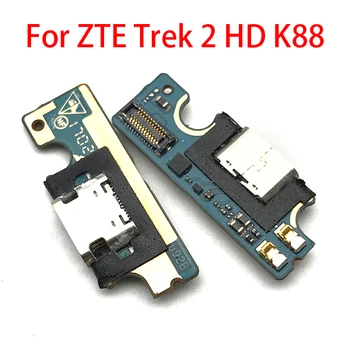 ZTE Trek 2 HD K88 USB şarj Portu dock konektör esnek kablo Mic Mikrofon İle Onarım Parçaları