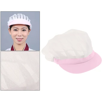 Şef şapkaları Yemek Servisi Saç Net Doruğa Şapka Mutfak Pişirme İş Kap Erkekler Kadınlar için